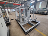 Compressor modular de gás de amônia para transferência de tanque sem óleo de 90m³/h