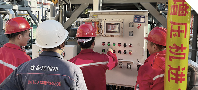 pequeno compressor de GNV