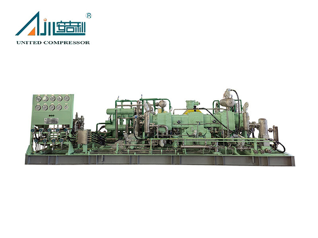 Compressor alternativo de hidrogênio para aplicações de alta pressão