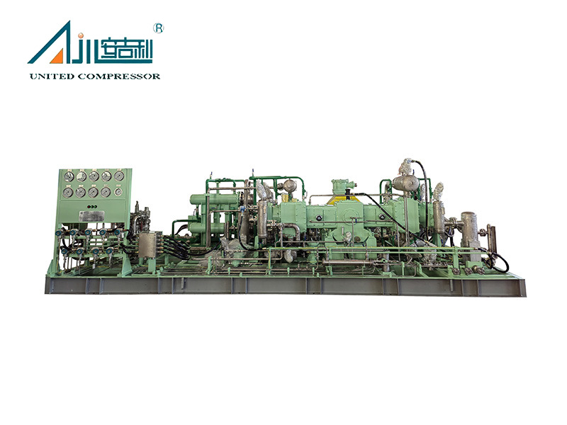 Compressor alternativo de hidrogênio para aplicações de alta pressão