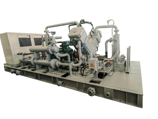 Compressor de alta eficiência de gás associado VWD-4.65/(0,5~5)-12