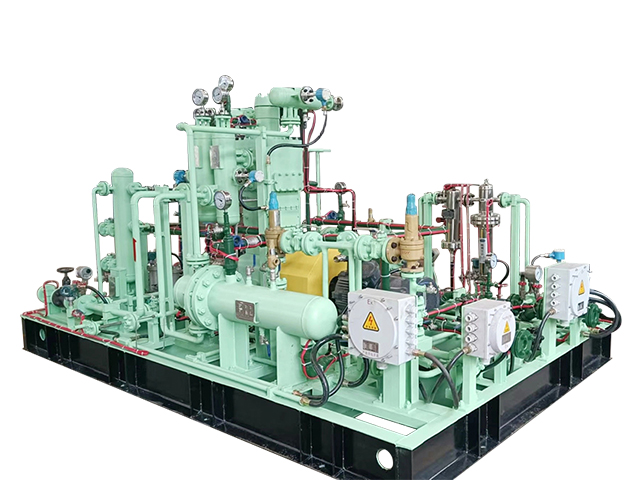 Compressor de gás de matéria-prima ZW-0.3/5-19.5