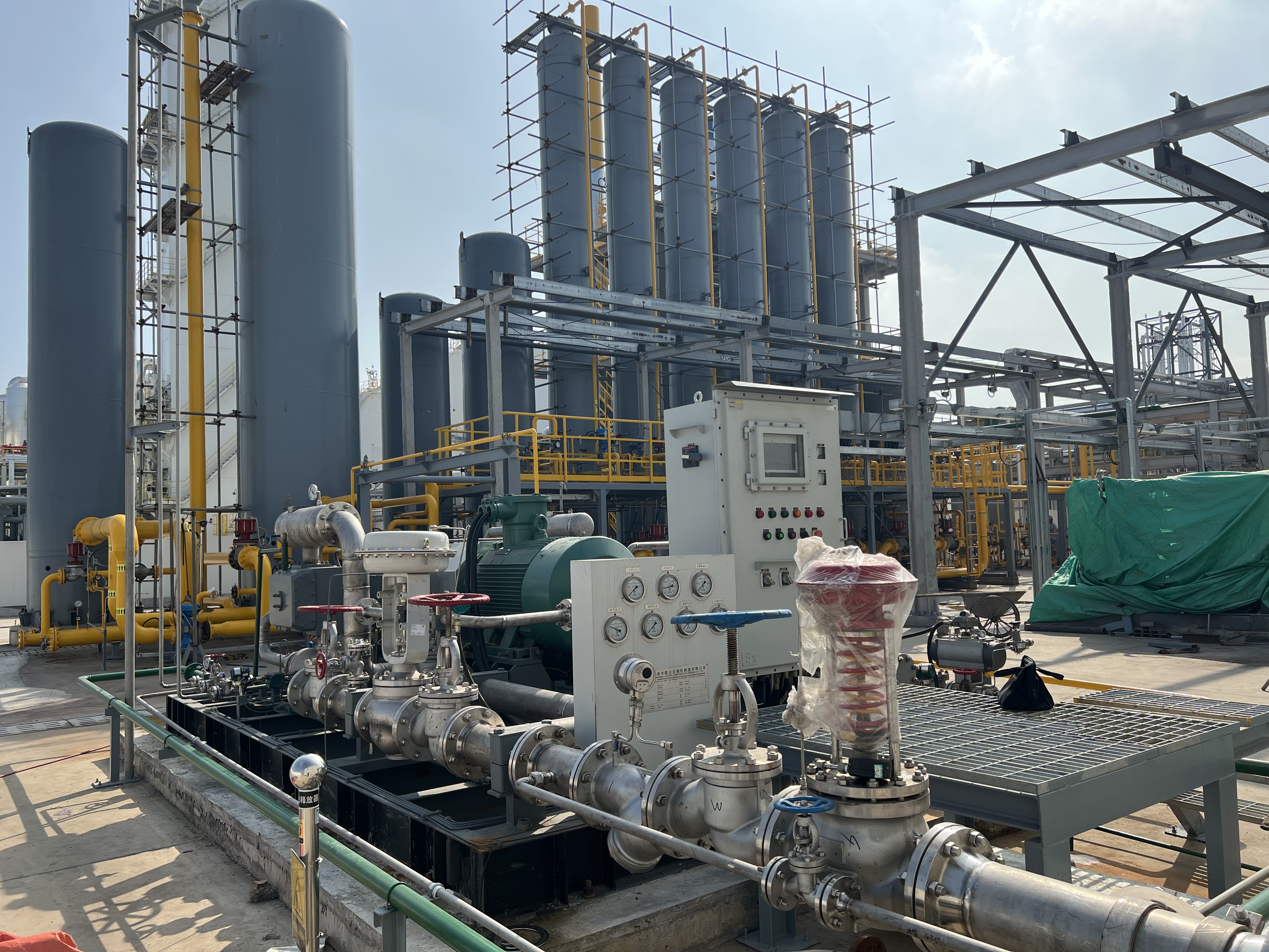 Compressor de g&aacute;s natural