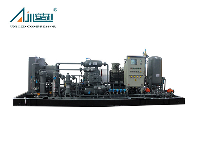 Compressor de Gás Natural de Alta Eficiência para Uso Industrial