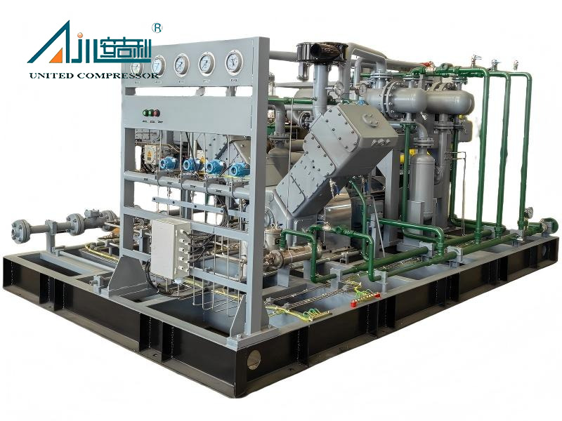 Fabricante industrial de compressores de ar de pistão alternativo com soluções de economia de energia